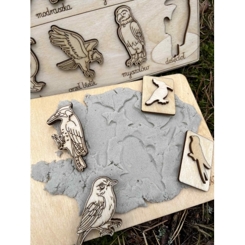 Drewniana układanka 